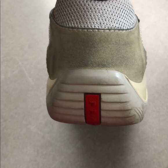 Mens Authentic Gray Prada Sneakers size 11 - Picture 5 of 7